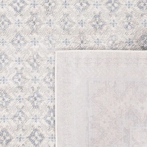 SAFAVIEH Brentwood Collection Runner Rug - 2' x 10', Ivory & Grey, Traditional Oriental Distressed Design, Non-Shedding & Easy Care, Ideal for High Traffic Areas in Living Room, Bedroom (BNT899B) in Saudi Arabia