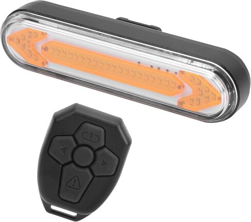 Mountain Bike Turn Signal Tail Light USB Rechargeable Bicycle Remote Control Rear Light in Saudi Arabia