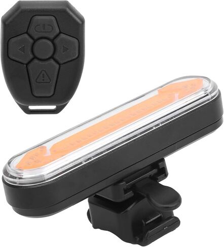 Mountain Bike Turn Signal Tail Light USB Rechargeable Bicycle Remote Control Rear Light in Saudi Arabia