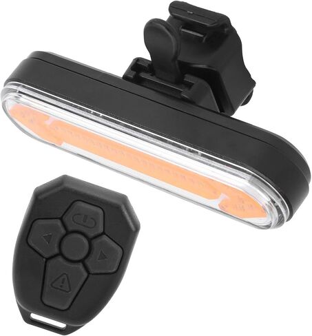 Mountain Bike Turn Signal Tail Light USB Rechargeable Bicycle Remote Control Rear Light in Saudi Arabia