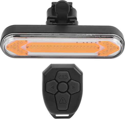 Mountain Bike Turn Signal Tail Light USB Rechargeable Bicycle Remote Control Rear Light in Saudi Arabia