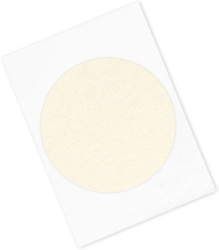 3M 501+ Circle-7"-100 شريط لاصق بدرجة حرارة عالية 7 بوصات، ورق كريب، أسمر ضارب للصفرة (عبوة من 100 قطعة) in Saudi Arabia