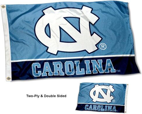 North Carolina Tar Heels Double Sided Flag in Saudi Arabia