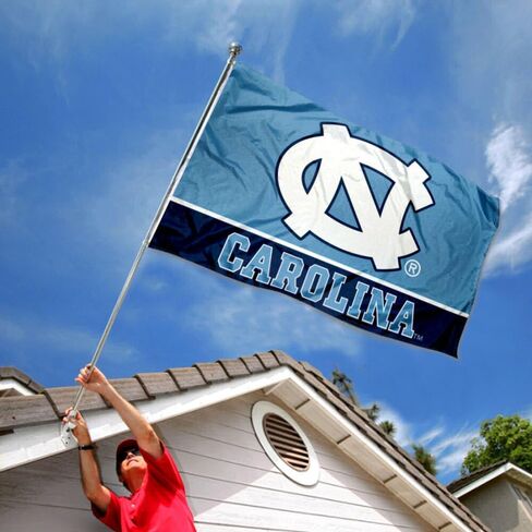 North Carolina Tar Heels Double Sided Flag in Saudi Arabia
