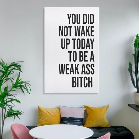 DUDE SHOW YOUR WORK BRO. - Unframed - Wall Art Decoration Quote Home Decor Print for Bathroom Bedroom Poster Plaque Bar Pub Club Cafe 08x12inch(20x30cm) in Saudi Arabia