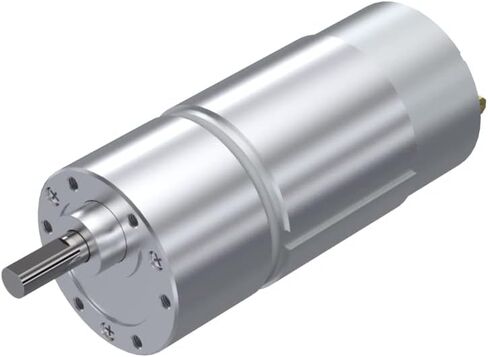 DC 12V 60RPM Gear Motor High Torque Electric Micro Speed Reduction Geared Motor Eccentric Output Double Shaft 37mm Diameter Gearbox (GB37-555-12-61) in Saudi Arabia