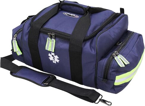 Kemp USA 18" Navy Blue, Black, and Yellow Green Maxi Trauma Bag in Saudi Arabia