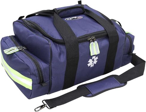 Kemp USA 18" Navy Blue, Black, and Yellow Green Maxi Trauma Bag in Saudi Arabia