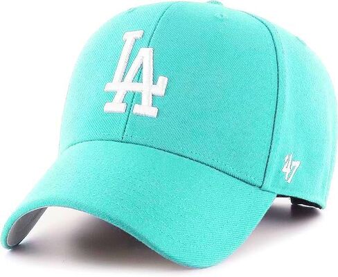 قبعة '47 Los Angeles Dodgers للرجال والنساء MVP قابلة للتعديل باللون الأزرق الفاتح من تيفاني in Saudi Arabia