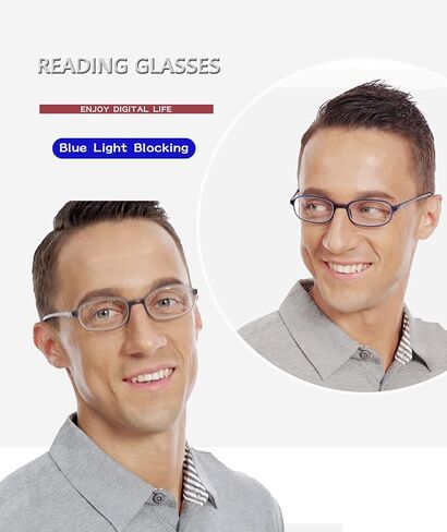 3 Pack TR90 Reading Glasses Blue Light Blocking Flexible Readers Anti Glare in Saudi Arabia