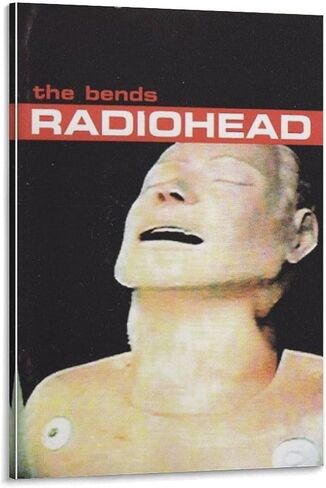 NNKEUXWKG Radiohead Poster Transform Your Bedroom with The Bends Music Canvas Poster Stylish Art Print for a Contemporary Vibe (Size : Unframe-24x36inch) in Saudi Arabia