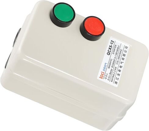 DMiotech 220V 240V 2.2KW Magnetic Electric Motor Starter Control Three Phase Single Phase Volt Industrial Switches for Air Compressors in Saudi Arabia