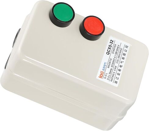 DMiotech 220V 240V 2.2KW Magnetic Electric Motor Starter Control Three Phase Single Phase Volt Industrial Switches for Air Compressors in Saudi Arabia