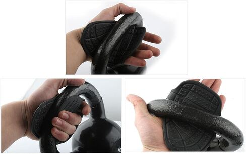 Lifting Grip Pads Hand Palm Protector Anti Skid Rubber Gym Gloves Workout Pads for Weightlifting Pull Ups Cross Training Powerlifting in Saudi Arabia