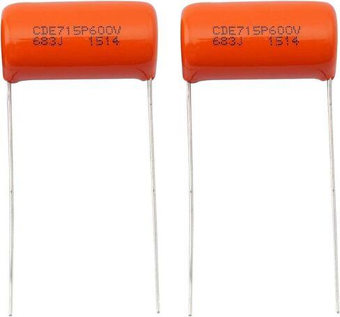 10 Pack Orange Drop CDE SBE Spurage Capacitors 400v 600v 0.022uf 0.1uf 0.47uf for Audio Guitar Stereo (716p 630v 0.022uf 223) in Saudi Arabia