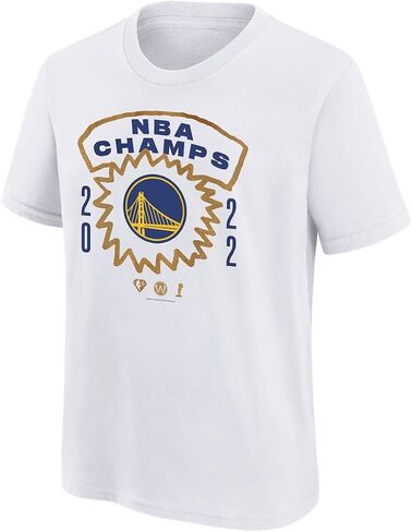 Outerstuff Golden State Warriors Youth 2022 NBA Finals Champions Roster T-Shirt in Saudi Arabia