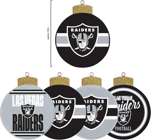 FOCO NFL Unisex-Adult NFL Team Logo 5 Pack Box Drink Beverage Coaster Set in Saudi Arabia