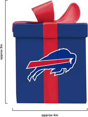 FOCO NFL Unisex-Adult NFL Team Logo 5 Pack Box Drink Beverage Coaster Set in Saudi Arabia