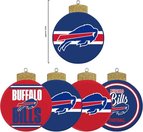 FOCO NFL Unisex-Adult NFL Team Logo 5 Pack Box Drink Beverage Coaster Set in Saudi Arabia