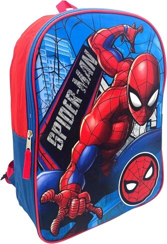 Marvel Spiderman 15" School Bag Backpack (Red-Blue) in Saudi Arabia