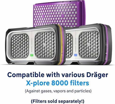مجموعة جهاز التنفس الصناعي لتنقية الهواء (PAPR) من Dräger X-plore 8500 in Kuwait