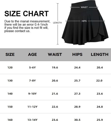 OEBLD Girls Flowy Athletic Shorts Skirts High Waist Butterfly 2 in 1 Running Tennis Active Sports Ruffle Skort with Pockets in Saudi Arabia