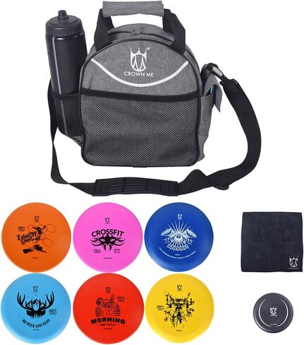 Disc Golf Set with 6 Discs and Mini Disc and Starter Disc Golf Bag in Saudi Arabia