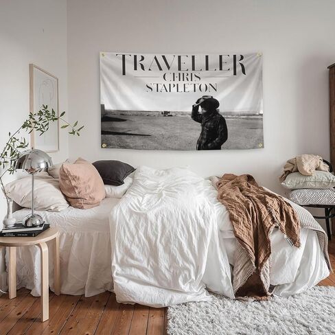 Generic American Guitarist Chris Music Album Sta-pleton Cover 3 × 5Ft For Room College Dormitory Bedroom Wall Tapestry Decoration Interior And Fun Parties in Saudi Arabia