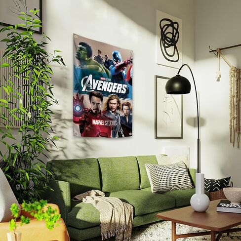 OuTfyt Animation Avengers Courageous Heroes Art Tapestry 2×3FT The Best Decoration For The Walls Of Boys' or Children's Rooms in Saudi Arabia