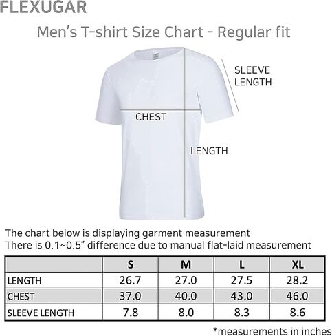 Men's T-Shirts Premium Crew Neck Tee, Short Sleeve T-Shirts for Men Casual Tee- Soft Cool Wicking Quick Dry UPF 50+ in Saudi Arabia