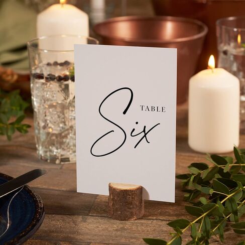 Wedding Table Numbers - Gold Table Numbers for Wedding Reception - Table Number Cards - Table Wedding Number Cards - Table Numbers 1-30 in Saudi Arabia