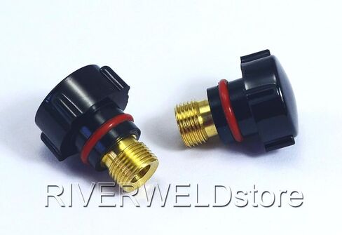 RIVERWELD TIG Back Cap 57Y02 57Y03 57Y04 Fit QQ300 PTA DB SR WP 17 18 26 TIG Welding Torch 3pk in Saudi Arabia