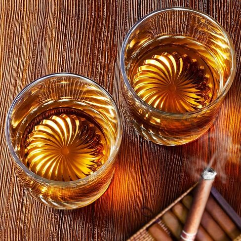 Whiskey Glasses Old Fashioned Glasses Set of 4 12oz Rocks Glasses Gift for Men Women Drinking Bourbon Scotch Cocktails Rum Cognac Vodka at Home Bar in Saudi Arabia