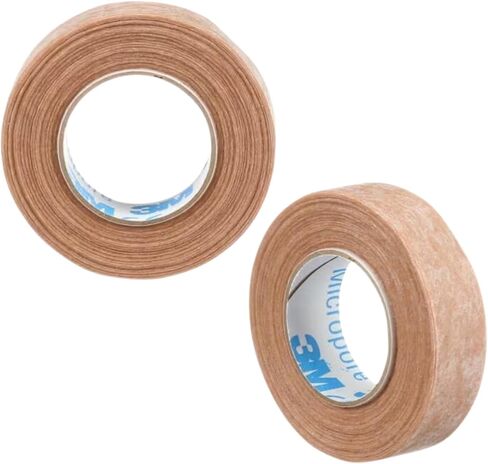 شريط جراحي ميكروبور تان من 3M بعرض 0.5 بوصة - 2 لفافة in Kuwait