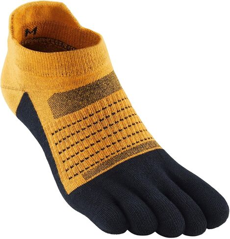 Toe Socks for Men and Women Coolmax Five Finger No Show Athletic Running High Performance Lightweight 3 Pairs in Kuwait