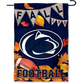 Penn State Nittany Lions Fall Leaves Football Season Garden Yard Flag