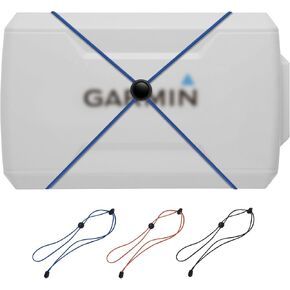 3 PCS Fishing Graph Cover Straps - Keep Your Fishing Graph Cover Secure During Travel with Easy-to-Adjust Fish Finder Bungee Straps