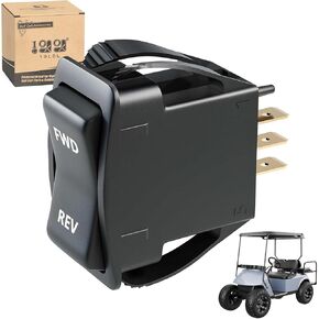 10L0L Forward Reverse FWD REV Switch 48V for Electric Golf Cart EZGO TXT (2003-up), Replacement Part OEM# 74323G01 74323-G01