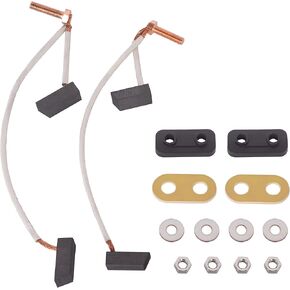 Golf Cart Motor Brush Kit for Clubcar 1994-up 36 & 48-Volt and Yamaha G8, G9, G14 G16, G.E Electric Golf Cart, Replace OEM 1017946, 102251901, 520108, JH7-H1801-00, Set of 2