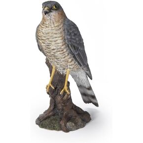 Pacific Giftware Sparrow Hawk Figurine, 8.66-inch Height, Tabletop Decoration