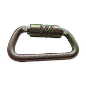 USR-12-CTLD Twist Lock Equal D Steel Carabiner, 104 mm x 56 mm