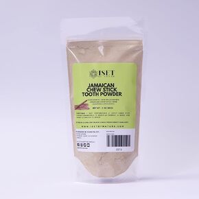 Jamaican Chew Stick Tooth Powder, 100% Natural Toothpaste, Organic Herbal ToothPowder, Non Fluoride, Toxin Free