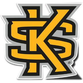 Desert Cactus Kennesaw State University Owls KSU Vinyl Decal Laptop Water Bottle Car Scrapbook Sticker (IND 00001A)