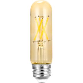 Seealle T30 Led Bulb, 3-Way Dimmable T30 Vintage LED Bulb, Natural White 2700K, E26 Base, AC 120V, 5W Edison Lights Bulbs for Living Room Table Lamp, 1 Pack