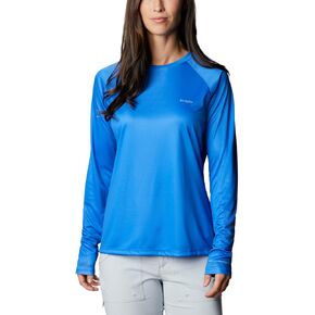 Columbia Women's Tidal Tee PFG Printed Triangle LS