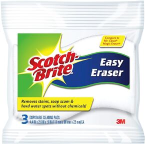 Scotch-Brite Easy Erasing Pad 833, 3 Count