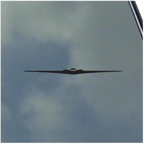 ملصق فينيل B-2 Spirit Front View ملصق من الفينيل لسلاح الجو الشبح Bomber Crew USA Veteran in Kuwait