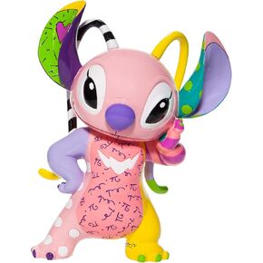 Enesco Disney by Romero Britto Lilo and Stitch The Series Angel Figurine, 7.7 Inch, Multicolor