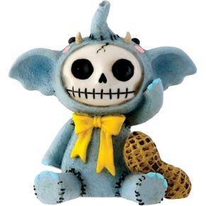 SUMMIT COLLECTION Furrybones Elefun Signature Skeleton in Elephant Costume with Peanut