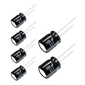 Replacement for 6 pcs Panasonic FR Series Capacitors 63V 100uf Ultra Low ESR